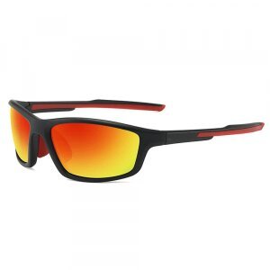 Ochelari De Ciclism Unisex Techsuit 3047, Protectie UV, Portocali