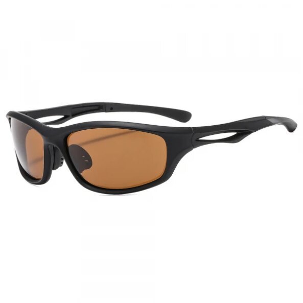 Ochelari De Ciclism Unisex Techsuit 9309, Polarizati, Negri Maro