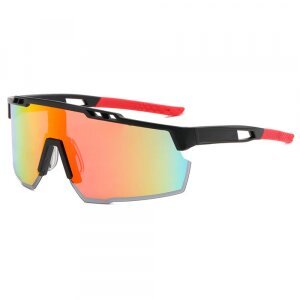 Ochelari De Ciclism Unisex Techsuit 9963, Negri Portocali