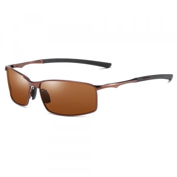 Ochelari De Soare Barbati Techsuit 559, Polarizati, Protectie UV, Maro