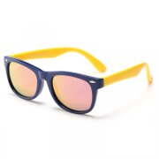 Ochelari De Soare Copii Techsuit D802, Polarizati, Protectie UV, Bleumarin Galbeni