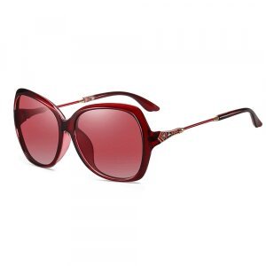 Ochelari De Soare Dama Techsuit 8881, Polarizati, Protectie UV, Rosi