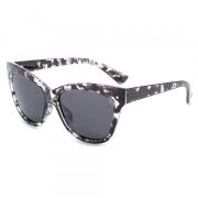 Ochelari De Soare Dama Techsuit OD8155-C1, Polarizati, Protectie UV, Negri Albi