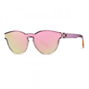 Ochelari De Soare Unisex Techsuit TR7545, Polarizati, Protectie UV, Mov Galbeni Roz