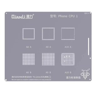 Sita BGA QIANLI QS25 pentru Apple iPhone Series, CPU1