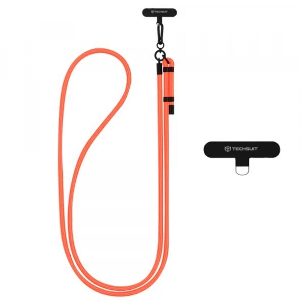 Snur Telefon Techsuit RCS1-81, Portocaliu Inchis