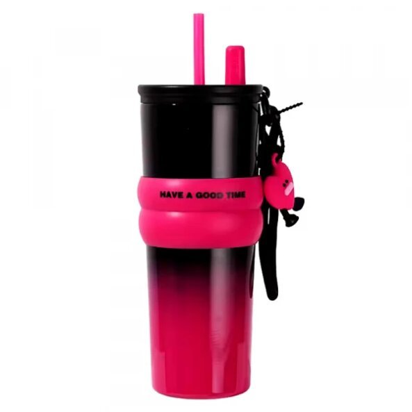 Sticla Termos Techsuit THM7, 710ml, Fucsia