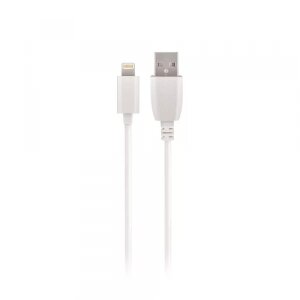 Cablu Date si Incarcare USB-A - Lightning MaXlife, 5W, 1m, Alb 