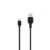Cablu Date si Incarcare USB-A - Lightning XO Design NB103, 18W, 1m, Negru 