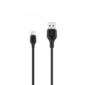 Cablu Date si Incarcare USB-A - Lightning XO Design NB103, 18W, 1m, Negru 