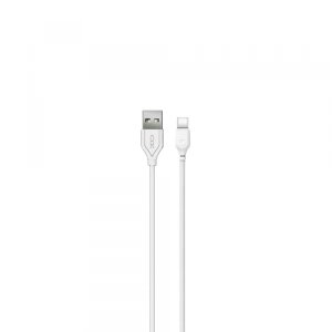 Cablu Date si Incarcare USB-A - USB-C XO Design NB103, 12W, 1m, Alb 