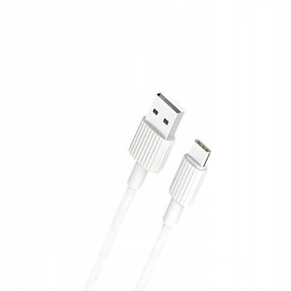 Cablu Date si Incarcare USB-A - USB-C XO Design NB156, 60W, 1m, Alb 