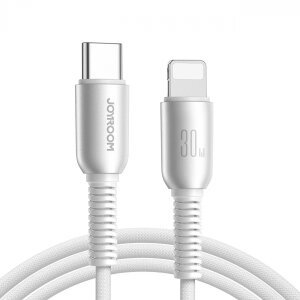 Cablu Date si Incarcare USB-C - Lightning Joyroom S-A51, 30W, 1.2m, Gri 