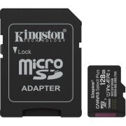 Card Memorie microSDXC Kingston Canvas Select Plus Android A1, 128Gb, Clasa 10 / UHS-1 U1, Cu Adaptor SDCS3/128GB 