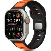 Curea Tech-Protect Iconband Line pentru Apple Watch 49mm / 46mm / 45mm / 44mm Series, Portocalie 