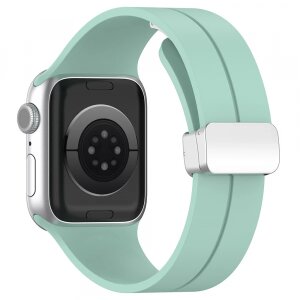 Curea Techsuit W011 pentru Apple Watch 49mm / 46mm / 45mm / 44mm / 42mm Series, Verde 