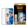 Folie de protectie Ecran PanzerGlass Ultra-Wide Fit pentru Apple iPhone 16 Pro, Sticla Securizata, Full Glue, Neagra