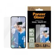 Folie de protectie Ecran PanzerGlass Ultra-Wide Fit pentru Samsung Galaxy S25+ S936 / S24+ S926, Sticla Securizata, Full Glue