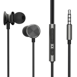 Handsfree 3.5mm Joyroom JR-EW03, Gri 