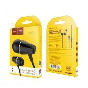 Handsfree Casti In-Ear HOCO M34 Honor Music, Cu microfon, 3.5 mm, Negru