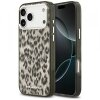 Husa MagSafe pentru Apple iPhone 17 Pro Max, Karl Lagerfeld, IML Leopard Pattern, Maro