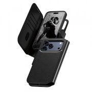 Husa MagSafe pentru Apple iPhone 17 Pro Max, PanzerGlass, Care Feature Tango Two-in-One, Neagra