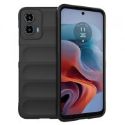 Husa pentru Motorola Moto G45 / G34, Techsuit, Magic Shield, Neagra