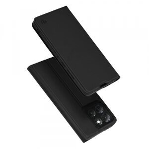 Husa pentru Motorola Moto G86 Power, Techsuit, Magskin Book, Neagra