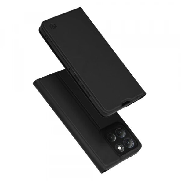 Husa pentru Motorola Moto G86 Power, Techsuit, Magskin Book, Neagra