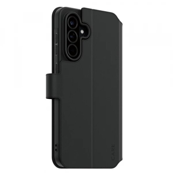 Husa pentru Samsung Galaxy A26 A266, PanzerGlass, Care Feature Kickstand Wallet, Neagra