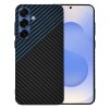 Husa pentru Samsung Galaxy S25 S931, Techsuit, Carbonite FiberShell, Neagra Bleu