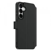 Husa pentru Samsung Galaxy S25+ S936, PanzerGlass, Care Feature Kickstand Wallet, Neagra