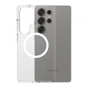 Husa pentru Samsung Galaxy S25 Ultra S938, PanzerGlass, Care Urban Combat, Transparenta Alba