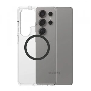 Husa pentru Samsung Galaxy S25 Ultra S938, PanzerGlass, Care Urban Combat, Transparenta Neagra