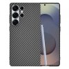 Husa pentru Samsung Galaxy S25 Ultra S938, Techsuit, Carbonite FiberShell, Neagra