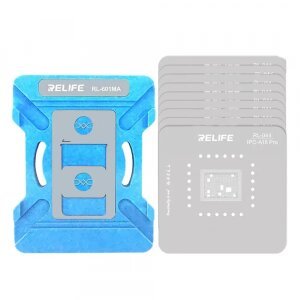 Suport de Lucru Reballing Relife RL-601MA, pentru CPU Apple A8 - A18, Resigilat 