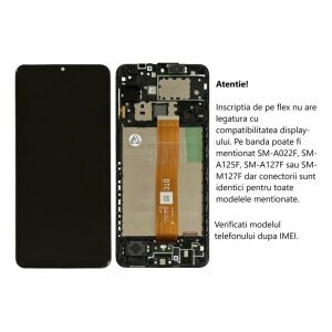 Ecran Samsung A125 Galaxy A12 2020 (Service Pack)