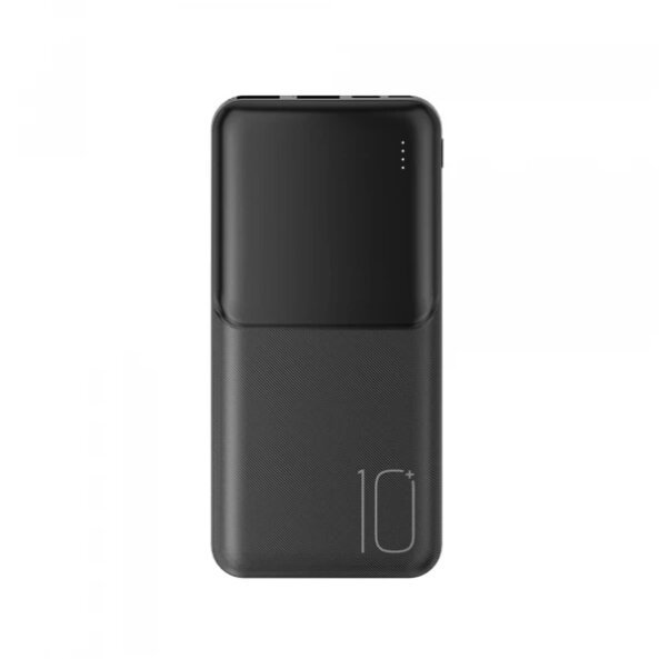 Baterie Externa XO Design PR251, 10000mAh, 10.5W, 2 x USB-A, Neagra 