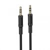 Cablu Audio 3.5mm - 3.5mm Borofone BL25 Nice, 1m, Negru 