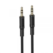 Cablu Audio 3.5mm - 3.5mm Borofone BL25 Nice, 1m, Negru 