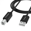 Cablu Imprimanta WZK WKDDY3S, USB-A - USB-B, 2m, Negru