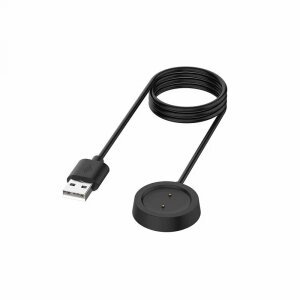 Cablu Incarcare Techsuit THA1 pentru Amazfit Watch Series, USB-A, Negru