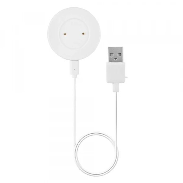 Cablu Incarcare Techsuit THC3 pentru Honor Watch / Huawei Watch Series, USB-A, Alb