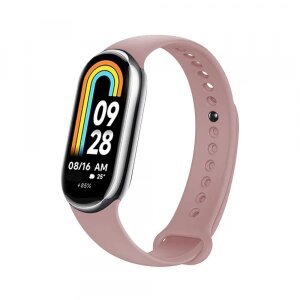 Curea Fixed Silicone pentru Xiaomi Smart Band 9 / 8, Roz