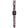 Curea Hello Kitty Silicone Tags Graffiti pentru Apple Watch 42mm / 41mm / 40mm / 38mm Series, Roz