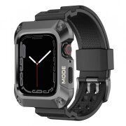 Curea Lito RuggedArmor pentru Apple Watch 44mm Series, Gri