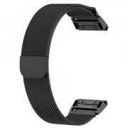 Curea Techsuit W009 pentru Garmin Watch Fenix / Forerunner Series, 22mm, Neagra
