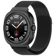 Curea Techsuit W009 pentru Samsung Galaxy Watch Ultra, Neagra