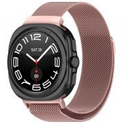 Curea Techsuit W009 pentru Samsung Galaxy Watch Ultra, Roz