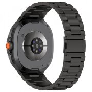 Curea Techsuit W010 pentru Samsung Galaxy Watch 8 Classic / Watch8 44mm / Watch 8 40mm, Neagra